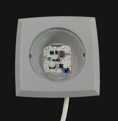 SN-113 Recessed Square LED Backlit Panel Light 12W No Driver