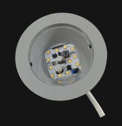 SN-137 Recessed Round LED Backlit Panel Light 12W