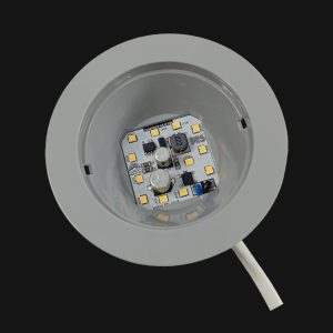 SN-137 Recessed Round LED Backlit Panel Light 12W