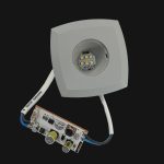 SN-140 Recessed Square LED Backlit Panel Light 7W